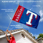 Texas Rangers Flag Pole and Bracket Kit