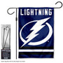 Tampa Bay Lightning Garden Banner and Flagpole Holder Stand