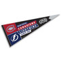 Tampa Bay Lightning and Montreal Canadiens 2021 Stanley Cup Pennant