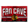 Chicago Blackhawks Fan Cave Flag Large Banner