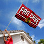 Chicago Blackhawks Fan Cave Flag Large Banner