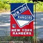 New York Rangers Double Sided Logo Garden Flag