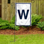 Chicago Baseball Win Logo Garden Flag and Stand