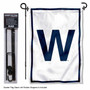 Chicago Baseball W Win Garden Flag and Stand