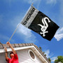 Chicago White Sox Banner Flag with Tack Wall Pads