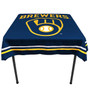 Milwaukee Brewers Tablecloth Table Overlay Cover