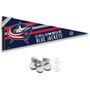 Columbus Blue Jackets Banner Pennant with Tack Wall Pads