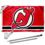 New Jersey Devils Flag Pole and Bracket Kit