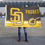 San Diego Padres Logo Insignia 3x5 Large Banner Flag