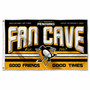 Pittsburgh Penguins Fan Cave Flag Large Banner