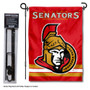 Ottawa Senators Garden Flag and Flagpole Stand