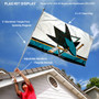 San Jose Sharks Flag Pole and Bracket Kit