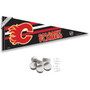 Calgary Flames Banner Pennant with Tack Wall Pads