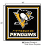 Pittsburgh Penguins Tablecloth 48 Inch Table Cover