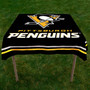 Pittsburgh Penguins Tablecloth 48 Inch Table Cover