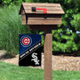 Cubs and White Sox House Divided Garden Flag