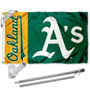Oakland Athletics Flag Pole and Bracket Kit