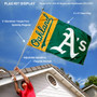 Oakland Athletics Flag Pole and Bracket Kit