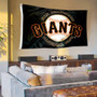 San Francisco Giants Banner Flag with Tack Wall Pads