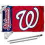 Washington Nationals Flag Pole and Bracket Kit