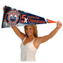 Edmonton Oilers 5 Time Stanley Cup Champions Pennant