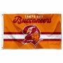 Tampa Bay Buccaneers Throwback Retro Vintage Logo Flag