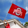 Ohio State Buckeyes Polyester Outdoor Large Flag