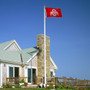 Ohio State Buckeyes Polyester Outdoor Large Flag