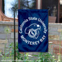 Cal State Monterey Otters Wordmark Logo Garden Flag