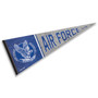 Air Force Falcons Throwback Retro Vintage Pennant Flag