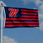 Ole Miss American Stripes Nation Flag