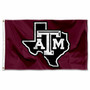 Texas A&M Lone Star Logo Flag