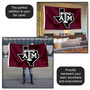 Texas A&M Lone Star Logo Flag