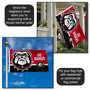 Georgia Bulldogs Go Dawgs Flag