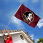 New Seminole Logo Flag for FSU