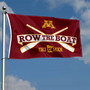 Minnesota Gophers Row The Boat Ski U Mah Flag