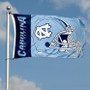 UNC Tar Heels Helmet Flag