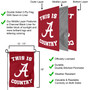 Alabama Crimson Tide Country Garden Flag