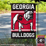 University of Georgia Double Logo Garden Banner Flag