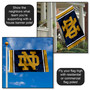 Fighting Irish ND Logo Flag