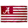 Alabama Crimson Tide Striped Flag
