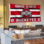 OSU Buckeyes Two Sided Flag