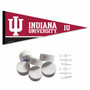 Indiana University Banner Pennant with Tack Wall Pads