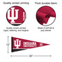 Indiana University Banner Pennant with Tack Wall Pads