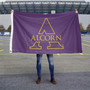 Alcorn State Wordmark Logo Flag