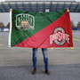 Ohio vs Ohio State House Divided 3x5 Flag