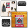 Ohio State University Buckeyes Garden Flag