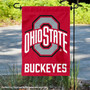 Ohio State University Buckeyes Garden Flag