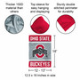 Ohio State University Buckeyes Garden Flag