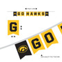 Iowa Hawkeyes Banner String Pennant Flags